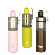 H2O Stainless Steel Water Bottle 550ml SB517